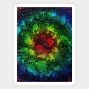 Rainbow Pattern 2 Sticker